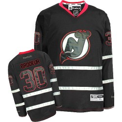 New Jersey Devils Martin Brodeur Official Black Ice Reebok Authentic Adult NHL Hockey Jersey