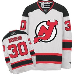 New Jersey Devils Martin Brodeur Official White Reebok Authentic Adult Away NHL Hockey Jersey