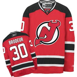 New Jersey Devils Martin Brodeur Official Red Reebok Premier Youth Home NHL Hockey Jersey