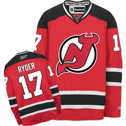 New Jersey Devils Michael Ryder Official Red Reebok Authentic Adult Home NHL Hockey Jersey