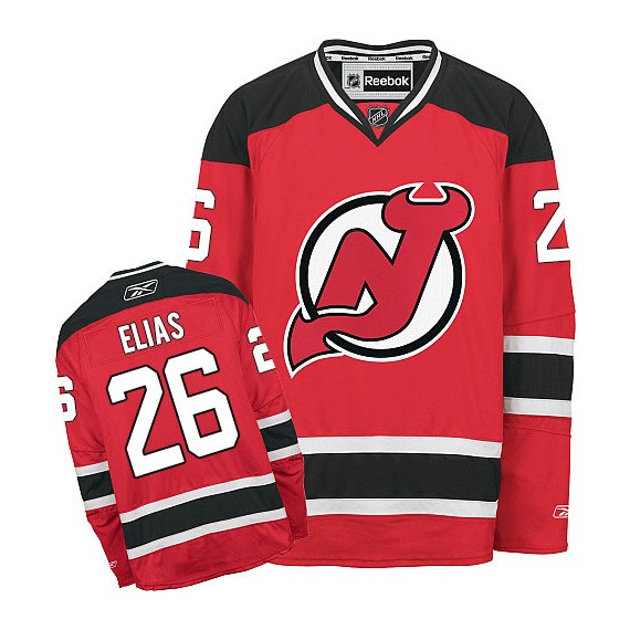 New Jersey Devils Patrik Elias Official Red/Green CCM Premier Adult Team  Classic Throwback NHL Hockey Jersey S,M,L,XL,XXL,XXXL,XXXXL