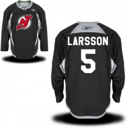 New Jersey Devils Adam Larsson Official Black Reebok Premier Adult Practice Alternate NHL Hockey Jersey