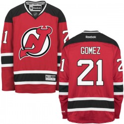 New Jersey Devils Scott Gomez Official Red Reebok Authentic Adult Home NHL Hockey Jersey