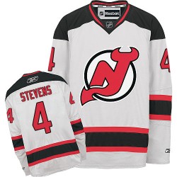 New Jersey Devils Scott Stevens Official White Reebok Premier Adult Away NHL Hockey Jersey