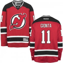 New Jersey Devils Stephen Gionta Official Red Reebok Premier Adult Home NHL Hockey Jersey