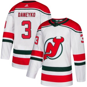 New Jersey Devils Ken Daneyko Official White Adidas Authentic Youth Alternate NHL Hockey Jersey